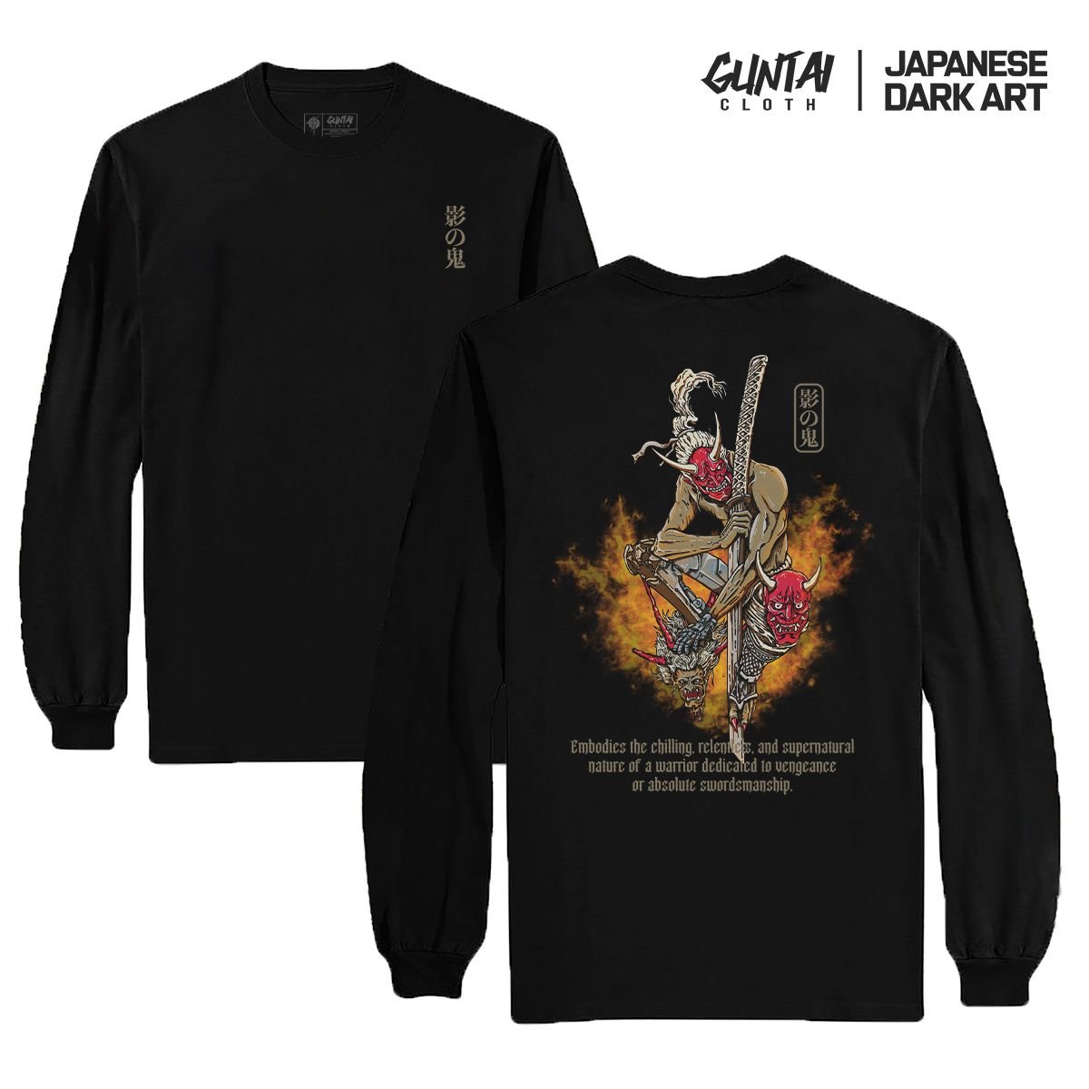 longsleeve KAGE NO ONI